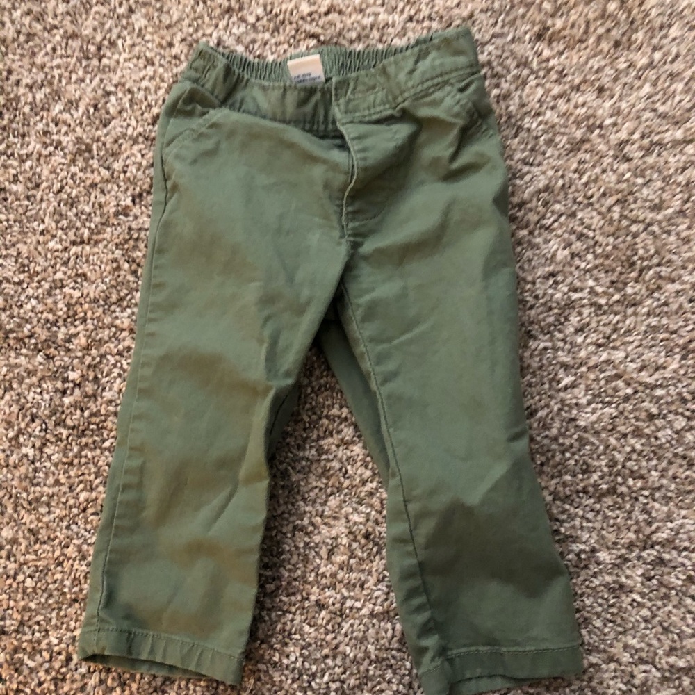 Baby boy green pants, Old Navy